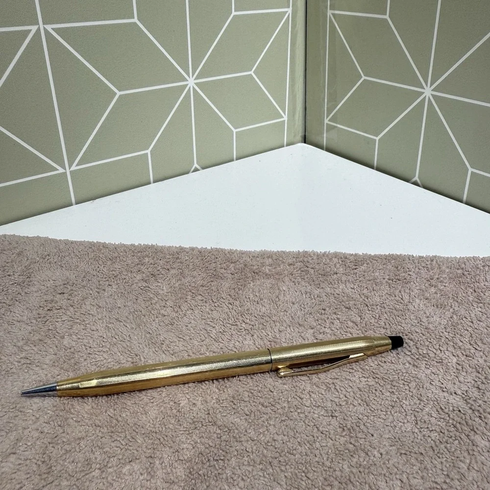 Cross Beautiful Gold Plated 0.7‎ mm Pocket Clip Beautiful Mechanical Pencil